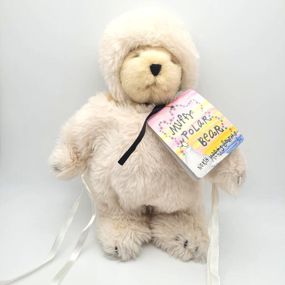 Muffy Vanderbear Polar Bear 1998 Plush w/ Tag North American Bear Co. Vintage - Picture 1 of 10